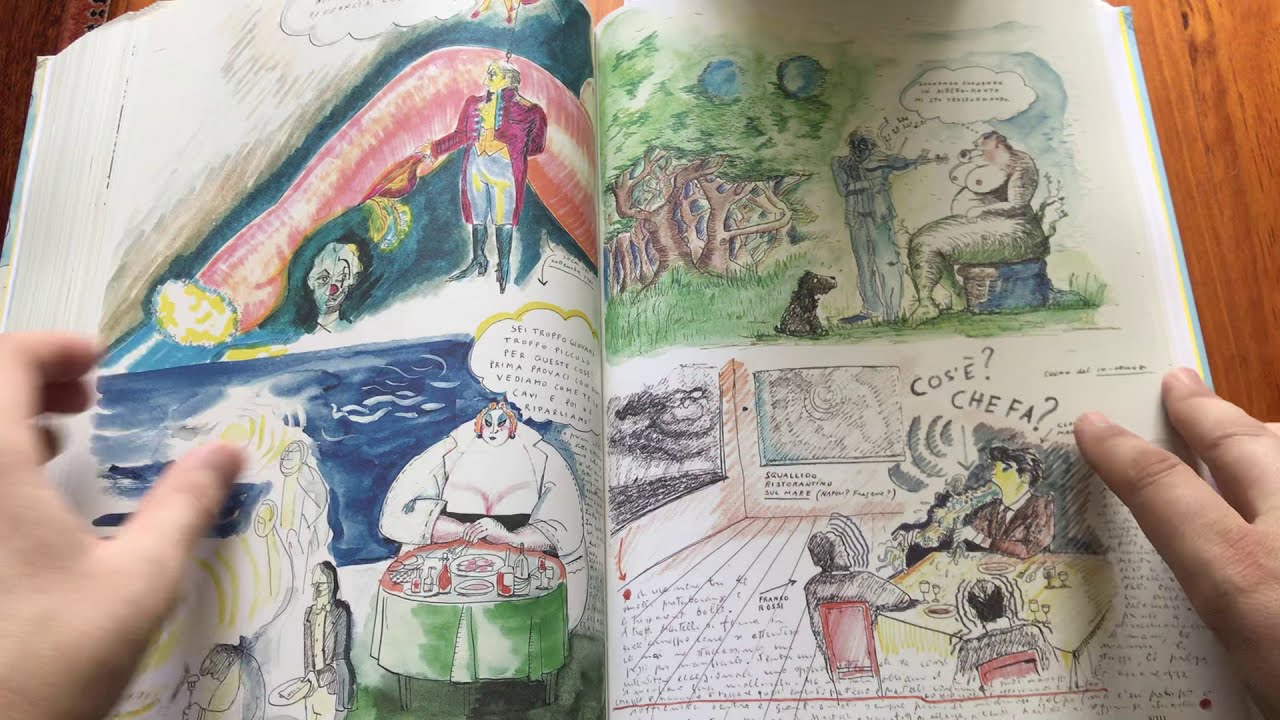 ASMR Fellini: The Book of Dreams (Page turning/ some whispering)