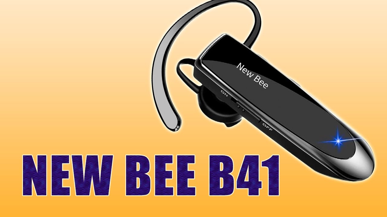 NEW BEE B41 auricular manos libres con 24 horas de batería review en  español 