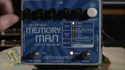 Electro-Harmonix Stereo Memory Man With Hazarai