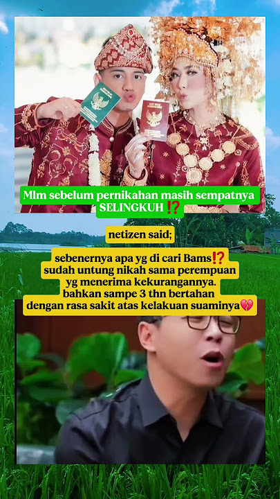 Gokil banget aih lu bangš„ā¼ļø #bamspattikawa #diansoediro #selingkuh
