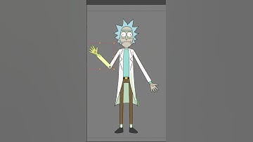 How Shows Like Rick and Morty Are Animated #animation #2danimation