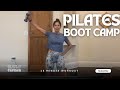 Pilates Bootcamp for Fat Burn &amp; Endurance | Full-Body Workout at Home