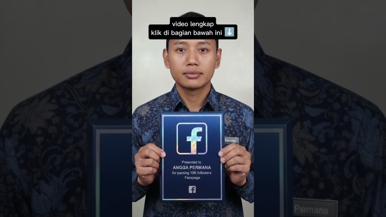 Dapat plakat penghargaan dari Facebook yeah..!!  tutorial edit foto dengan gemini.