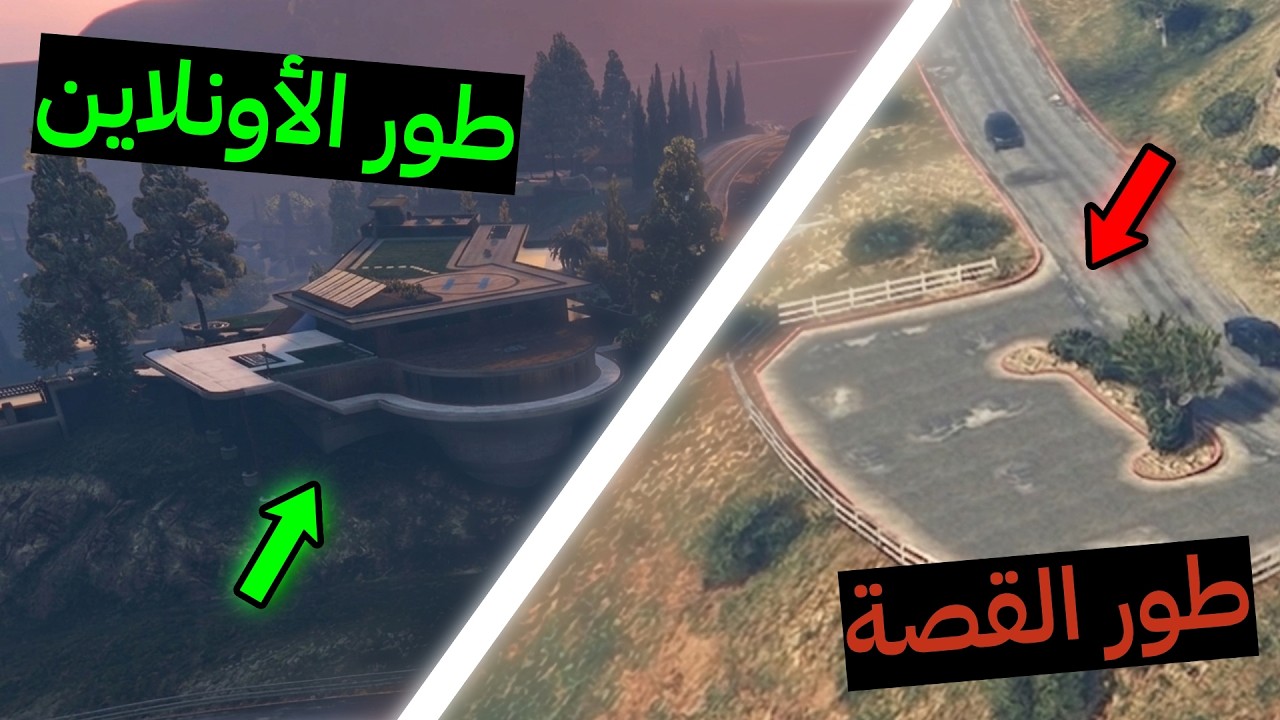 أشياء موجودة في طور الأونلاين ولكنها غير موجودة في طور القصة | GTA V