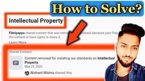 How to Solve Intellectual Property Issue Facebook || Intellectual Property Issue || Kannu Digital ||