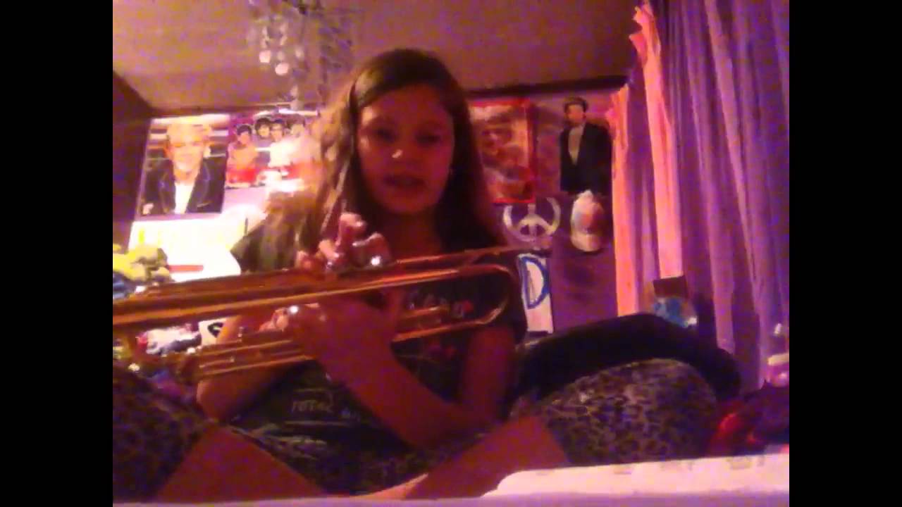 How to play hot cross buns on the trumpet YouTube