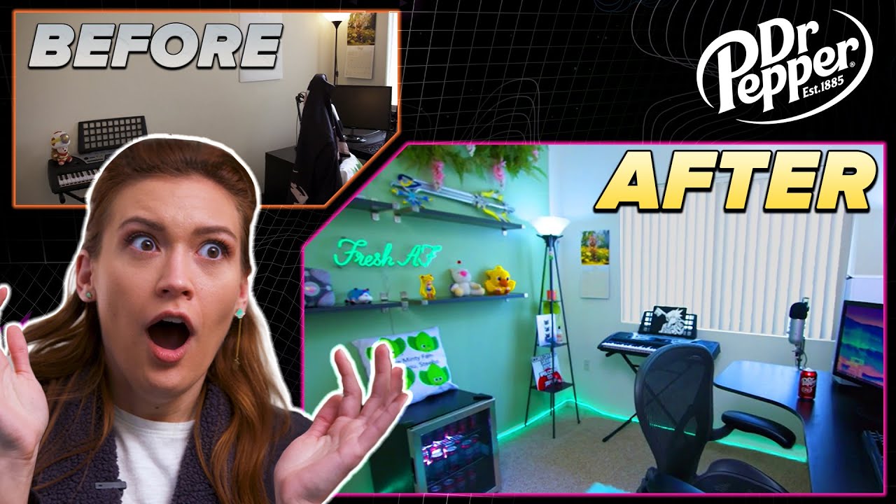 DREAM Transformation for a Lucky Streamer | LEVEL UP by Dr Pepper