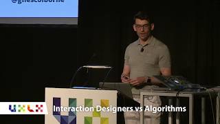 Interaction Designers vs Algorithms