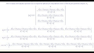 Eclectic Interactive Group Theory-Sec 3-4. Reflection Groups, Quaternion Finite Subgroups of SU(2,C)