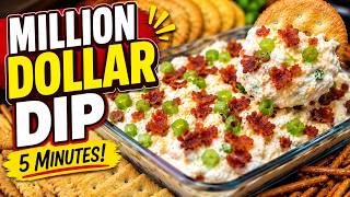 Million Dollar Dip Recipe | Easy 5-Minute Party Appetizer