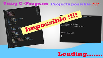 C Project || A Dynamic Clock C program || C Language|| C  C#