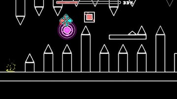 A 3 minute Geometry Dash level using the best worst song on Newgrounds