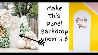 Dollar Store Diy Arch Backdrop Tutorial