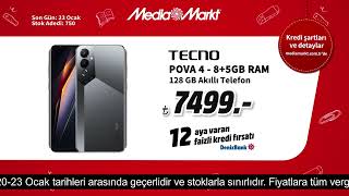 Karne Hediyelerinin Mediamarkt’la Tam Zamanı I Tekno Pova 4 128 Gb Akıllı Telefon 7499₺