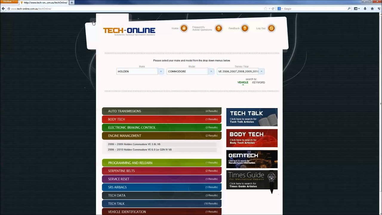 How to use Tech online - YouTube