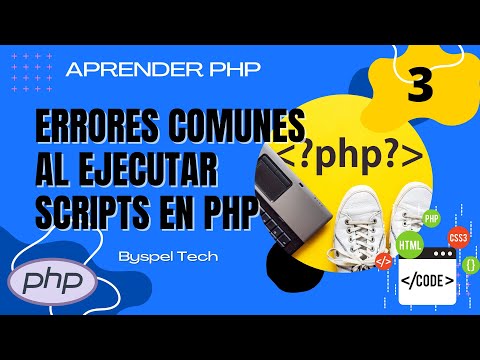 🐘 ERRORES COMUNES AL EJECUTAR SCRIPTS EN PHP  ▶ERRORES EN PHP◀  CORRÍGELOS🔔