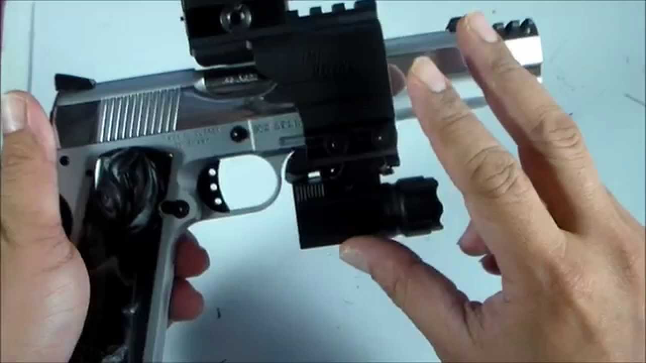 IMI DEFENSE PISTOL SCOPE MOUNT YouTube