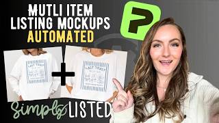NEW Update - Multi Item Listing Templates! How to use Printify new multi item tool + Simply Listed