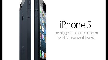 Apple iPhone 5 Official Video