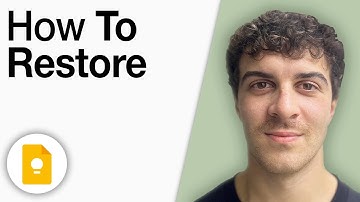 How To Restore Google Keep [2025 Full Guide]