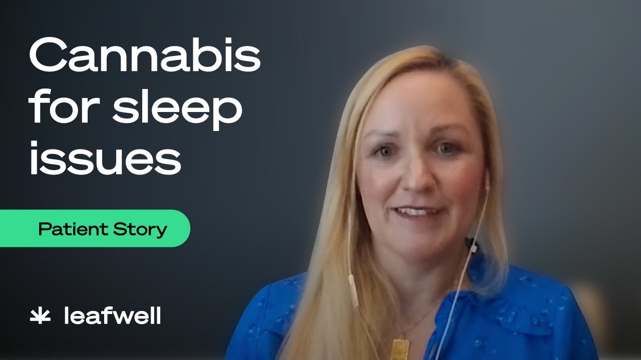 Substance abuse clinician uses cannabis to relax and sleep