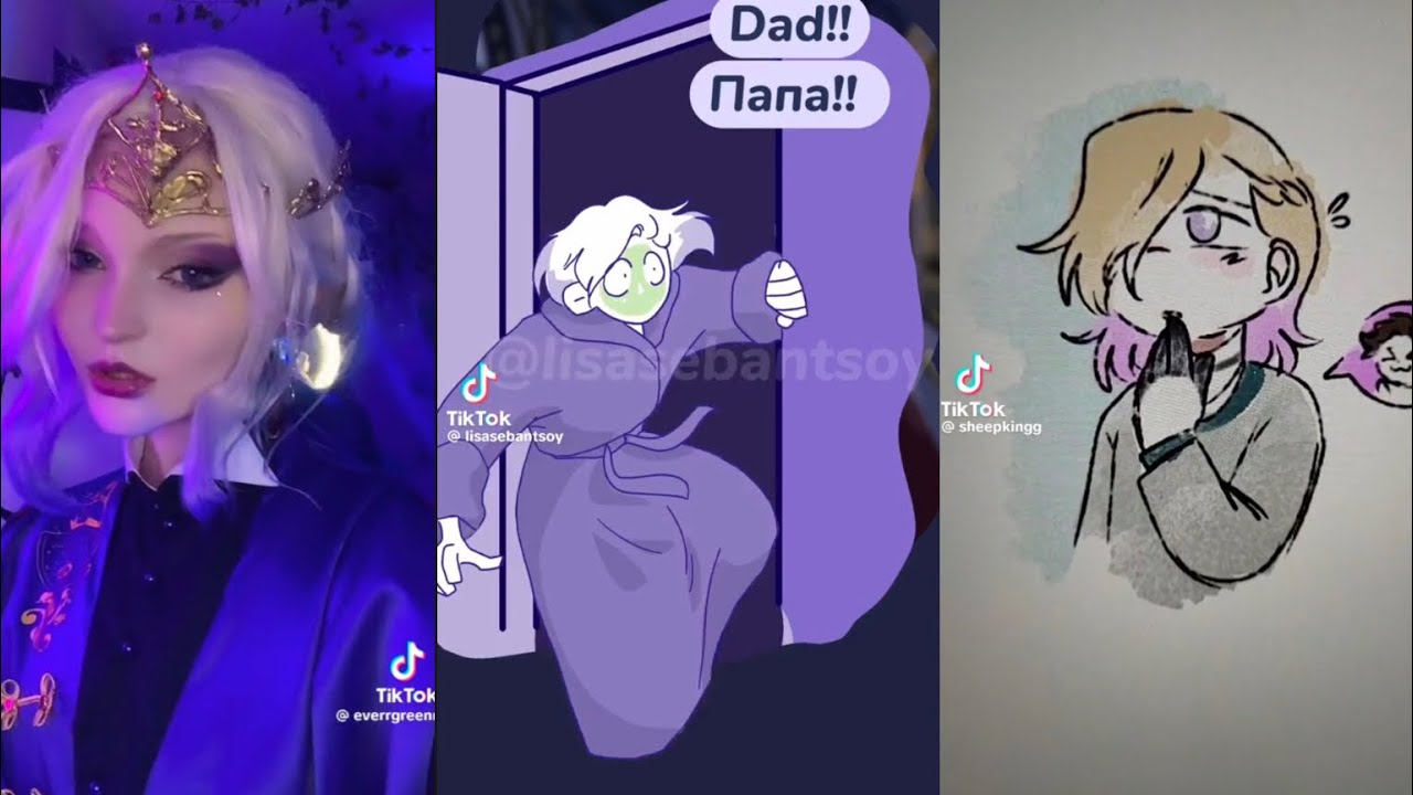 Vil tiktoks because he’s so pretty