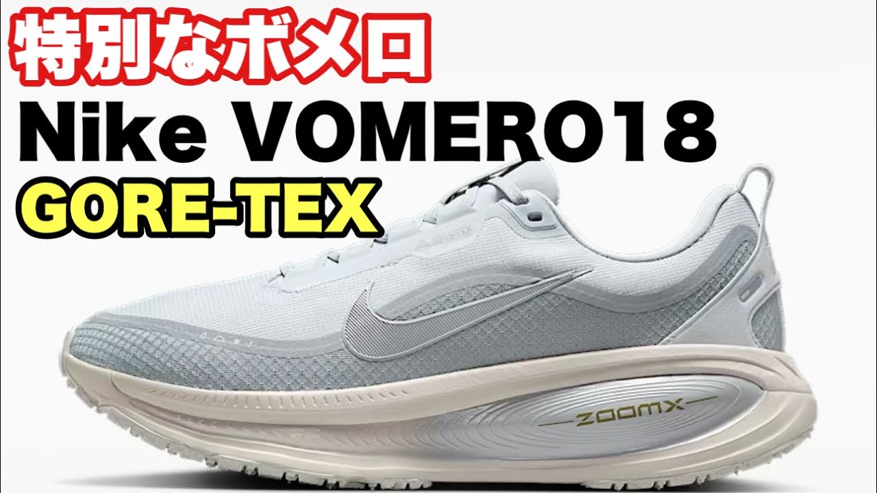 A thorough explanation of the NIKE VOMERO 18 GORE-TEX! Perfect for