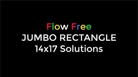 14x17 Jumbo Rectangle Solutions