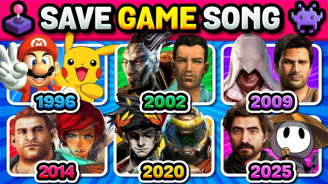 Save One GAME Song Per Year 🎮 (1995 - 2025) | Music Quiz