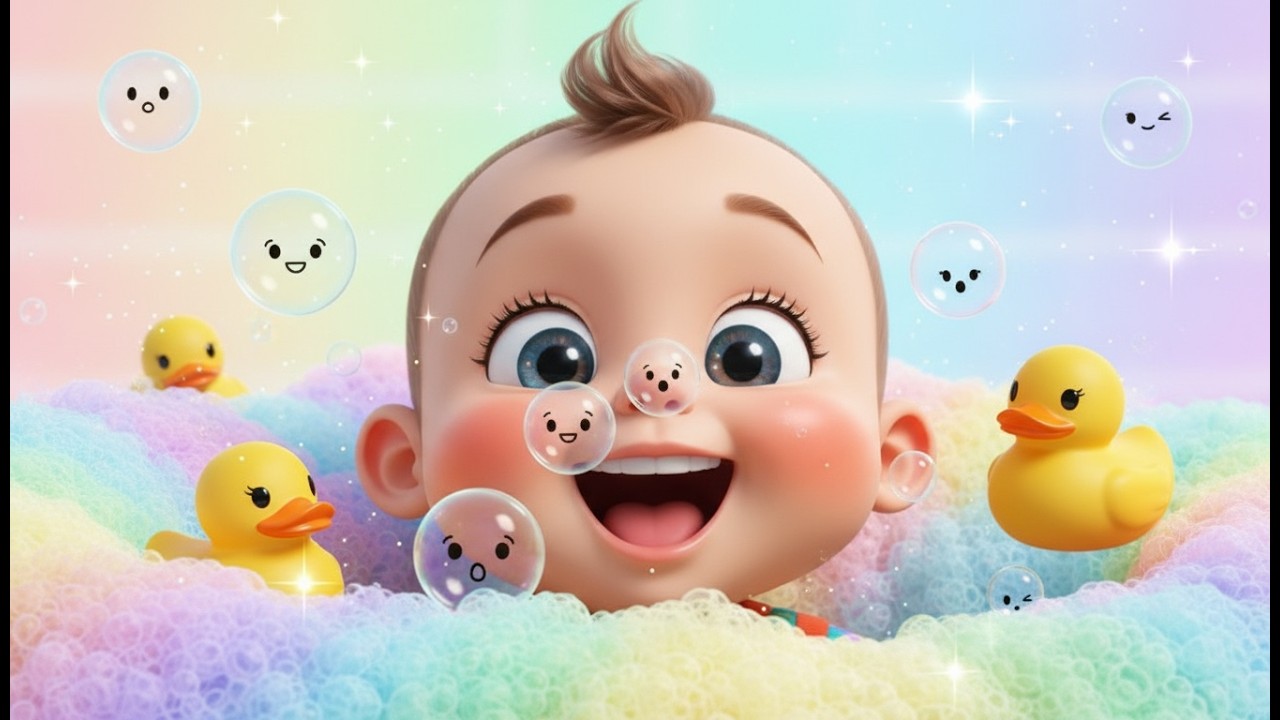 пузырьки в ванне 🫧🛀✨ | мультфильм для детей и весёлое купание