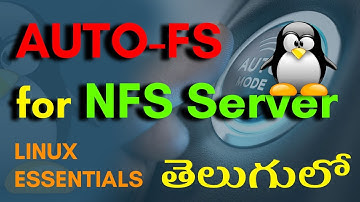 autofs | Linux Fundamentals | Explained in Telugu