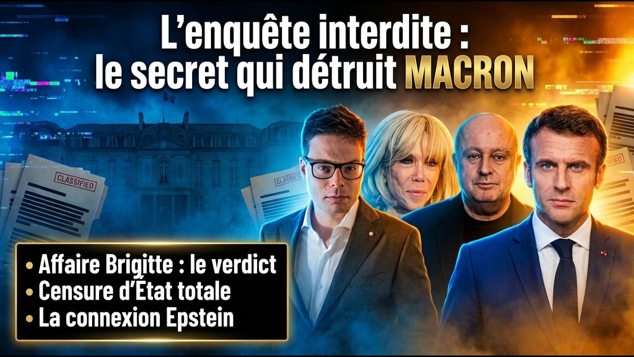 Xavier POUSSARD révèle comment la JUSTICE américaine menace MACRON pour l'affaire BRIGITTE ! | GPTV