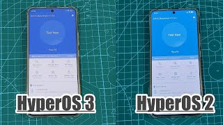 Test Antutu Benchmark 11 HyperOS 2 vs HyperOS 3 POCO F6