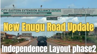 Independence Layout phase2 ; Dual Carriage Road Construction Update | New Enugu Smart City |Invest