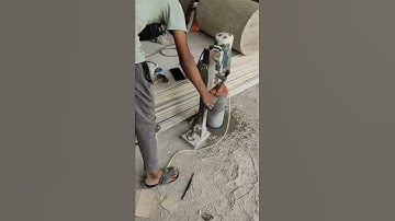 core cutting machine. cutting RCC floor slab #tools #project