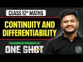 Continuity And Differentiability Class 12 One Shot 🔥| NCERT Revision | Maths Chapter 5 | VIJETA 2026
