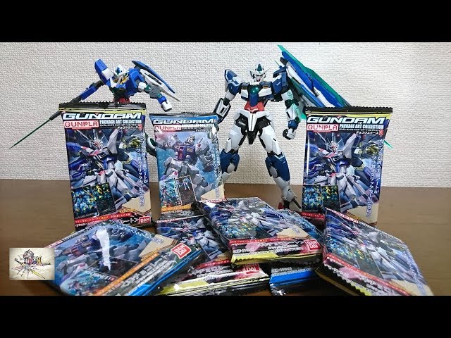 【激レア】Gunpla package art collection Opened aiming for Quanta! Unexpected results + Bonus) Gunpla
