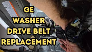 GE Top Load Washer Drive Belt Replacement
