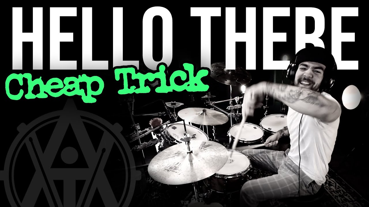 DrumsByDavid Cheap Trick Hello There [Drum Cover] YouTube