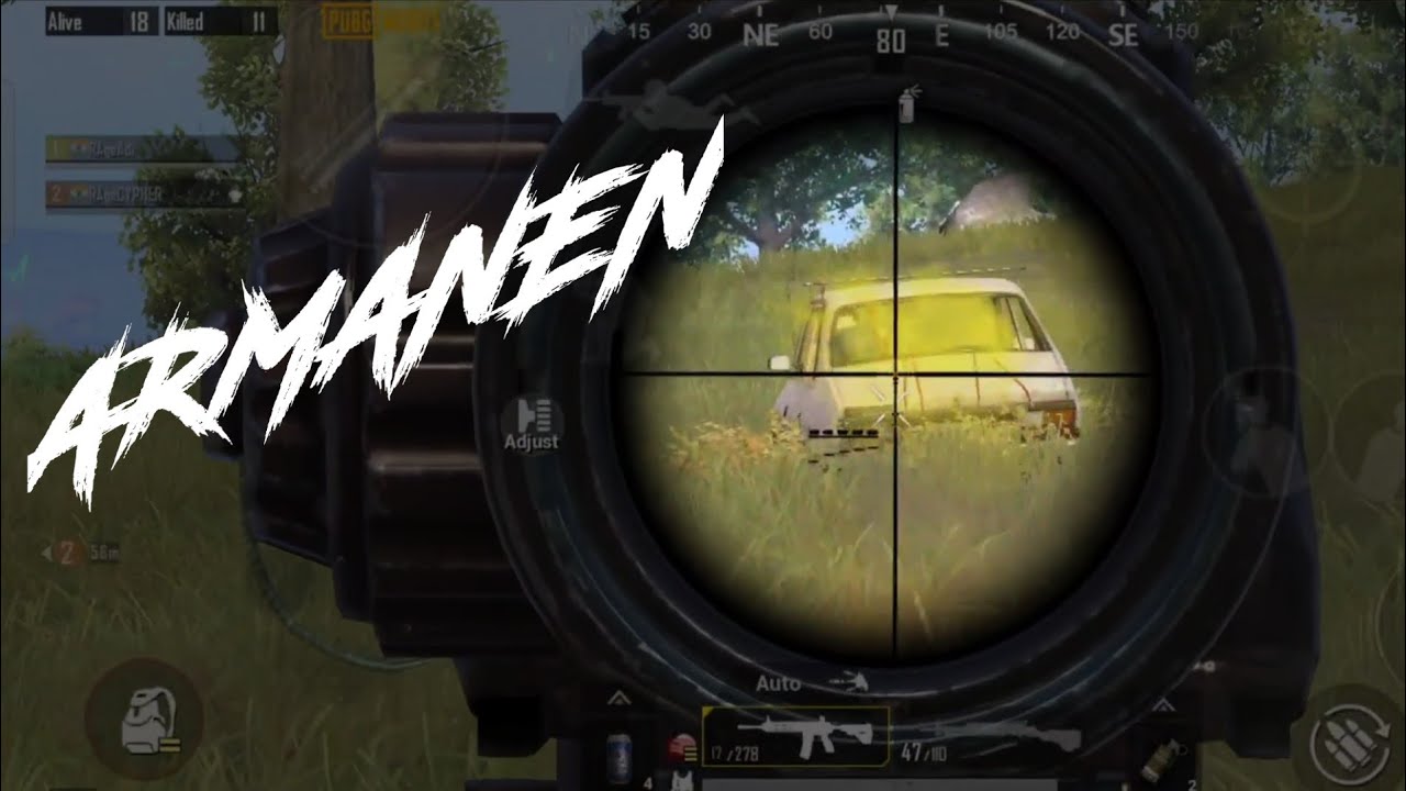 ARMANEN PUBG MOBILE MONTAGE| REALMEX3..