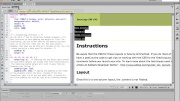 How To Create a Top Navigation Bar in Dreamweaver