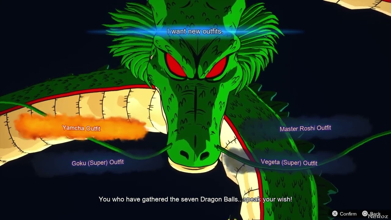 DRAGON BALL: Sparking! ZERO - Summon Shenron