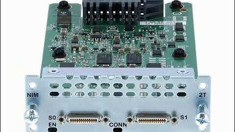 Cisco NIM-2T 2-Port Serial WAN Interface card