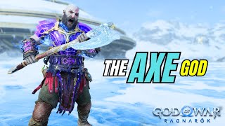ALL BERSERKERS AND GNA - Mighty Axe One Combo Build - God Of War Ragnarok