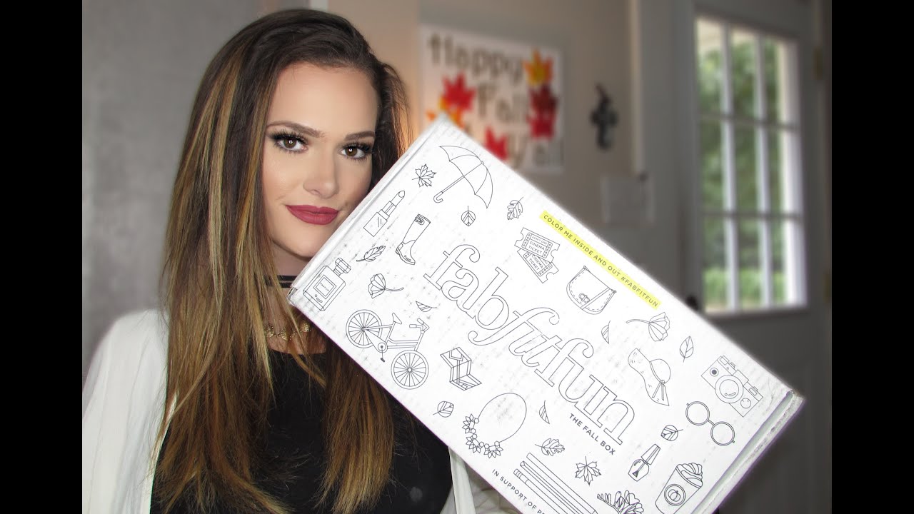 FALL FABFITFUN UNBOXING & THOUGHTS 2O16 | Lauren Benet - YouTube
