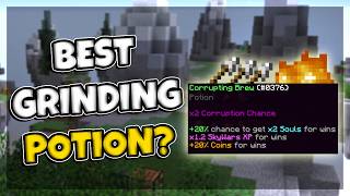 The BEST potion for grinding in Skywars