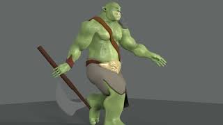 orc walk cycle