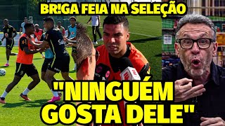 “MOLEQUE DO CARAMBA… NINGUÉM QUER ELE AQUI” O  NOVO CONFLITO GENERALIZADO NO TREINO DA SELEÇÃO 