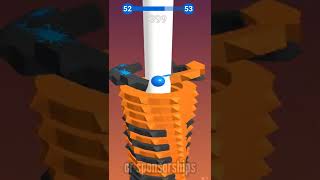 Stack ball 3D level 52 Best gameplay 🎮 🔥🔥🔥 screenshot 2
