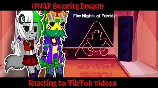 Security Breach Reacts To Some Tiktok Videos14Fnaf Security Breach Gacha